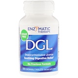 Enzymatic Therapy, DGL, 3:1 глицирризинат солодки, 100 жевательных таблеток отзывы