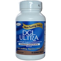 DGL Ultra, Со вкусом немецкого шоколада, 90 жевательных таблеток - изображение