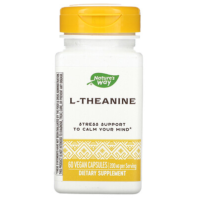 

Nature's Way L-Theanine 100 mg 60 Vegan Capsules