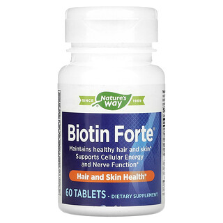 Nature's Way, Biotin Forte, 60 tabletta