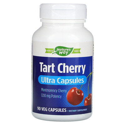 

Nature's Way Tart Cherry Ultra Capsules 1 200 mg 90 Veg Capsules