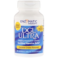 Dgl Ultra, с карамельно-сливочным вкусом, 90 жевательных таблеток - изображение