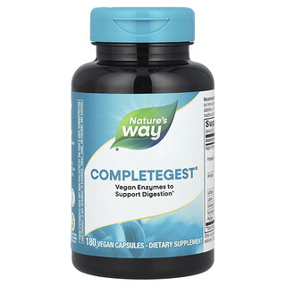 Nature's Way, CompleteGest®，180 粒全素胶囊