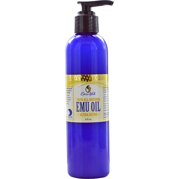 Emu Gold, 100 All Natural Emu Oil, Ultra Active, 8 fl oz iHerb