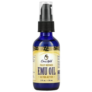Emu Gold, Fully Refined Emu Oil, Ultra Active, 2 fl oz (59 ml)