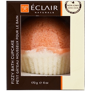 Отзывы о Эклэр Нэчуралс, Fizzy Bath Cupcake, Grapefruit Orange, 6 oz (170 g)