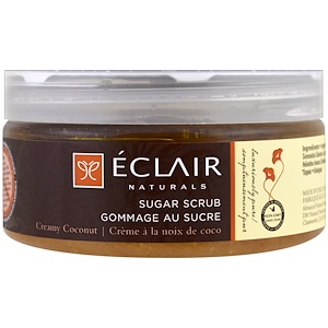 Отзывы о Эклэр Нэчуралс, Sugar Scrub, Creamy Coconut, 9 oz (255 g)