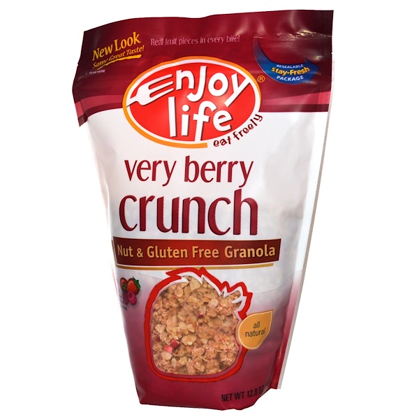 Enjoy Life Foods, Granola, Very Berry Crunch, 12.8 oz (365 g) (Discontinued Item) 