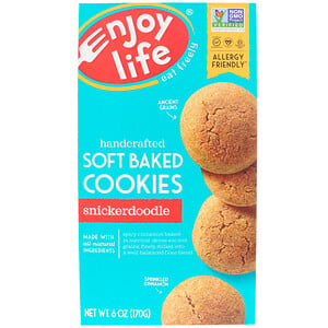 Энджой Лайф фудс, Soft Baked Cookies, Snickerdoodle, 6 oz (170 g) отзывы