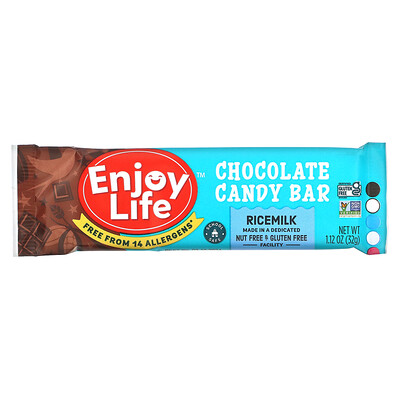 

Enjoy Life Foods Батончики с шоколадным вкусом 1 12 унц. (32 г)