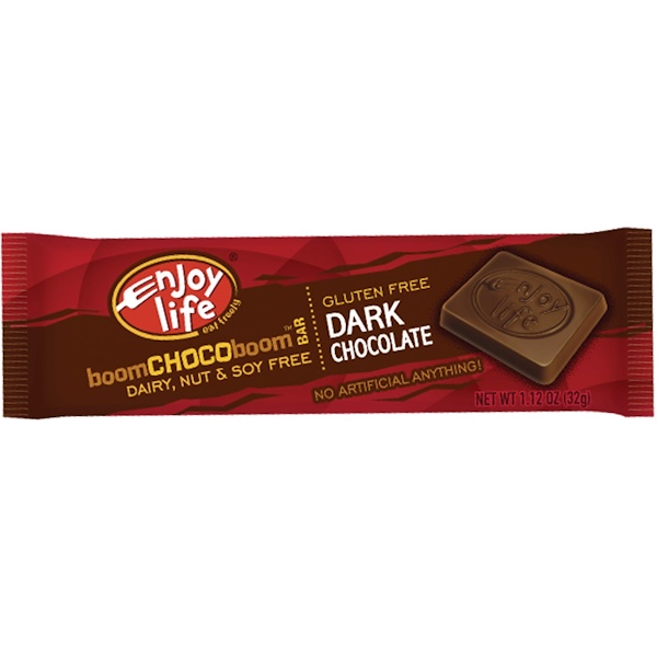 Enjoy Life Foods, Батончик из темного шоколада, 1,12 унции ( 32 г)