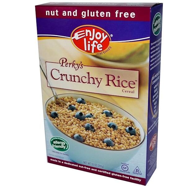 Enjoy Life Foods, Perkey's Crunchy Rice Cereal, 10 oz (283 g) (Discontinued Item) 