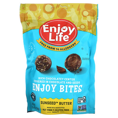 

Enjoy Life Foods Enjoy Bites Sunseed Butter 6.4 oz (180 g)