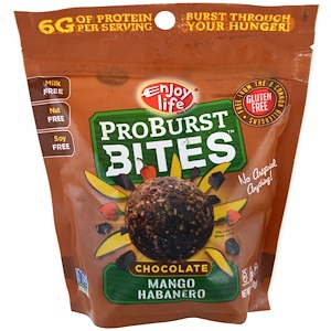 Enjoy Life Foods, ProBurst Bites, Chocolate Mango Habanero, 6.4oz (180g)