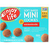 Enjoy Life Foods, Soft Baked Mini Cookies, Snickerdoodle, 6 Snack Packs, 1 oz (28 g) Each