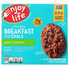 Enjoy Life Foods, Soft-Baked Breakfast Fruit & Oat Ovals, Apple Cinnamon, 5 Bars, 1.76 oz (50 g) Each