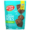 انجوي لايف فودز, Chocolate Brownie Bites, Mint Chocolate, 4.76 oz (135 g)