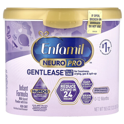 Enfamil, NeuroPro™ Gentlease®, Säuglingsnahrung, 0–12 Monate, 553 g (19,5 oz.)