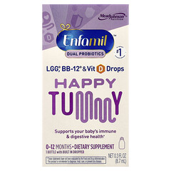 Happy Tummy, для дітей 0–12 місяців, 8,7 мл (0,3 рідк. унції)