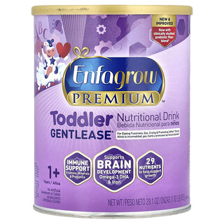 Enfamil, Enfagrow Premium™, Toddler Gentlease® Nutritional Drink, 1+ Years, 29.1 oz (825 g)