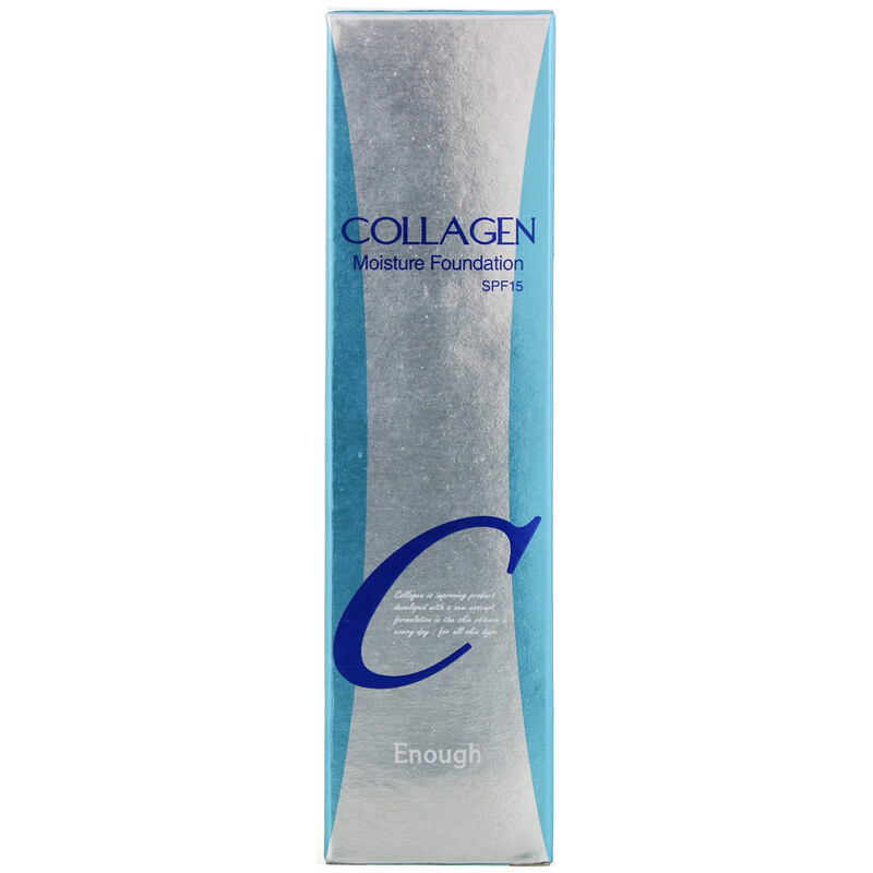 Enough, Collagen, Moisture Foundation, SPF 15, #23, 3.38 fl oz (100 ml ...