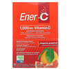 Ener-C, ビタミンC、発泡性粉末飲料ミックス、タンジェリングレープフルーツ、30包、10.03オンス(283.5g)