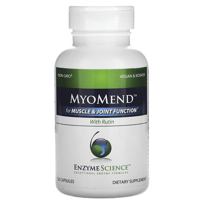 

Enzyme Science MyoMend with Rutin 120 Capsules