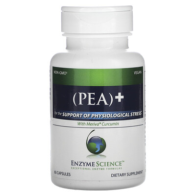 

Enzyme Science PEA+ with Meriva Curcumin 60 Capsules
