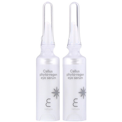 

E-Nature Callus Phyto-Regen Eye Serum, сыворотка для области вокруг глаз, 2 шт. в упаковке