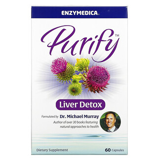 Enzymedica, Purify, Liver Detox, Leberentgiftung, 60 Kapseln
