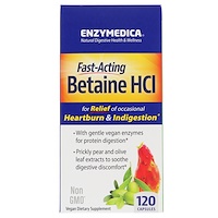 Бетаин HCL, 120 капсул - изображение