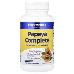 Papaya Complete, папая, м’ята, 240 таблеток