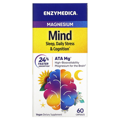 

Enzymedica Magnesium Mind 60 Capsules