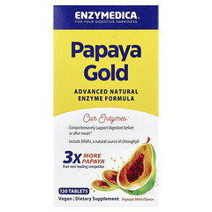 Papaya Gold, папая та м’ята, 120 таблеток