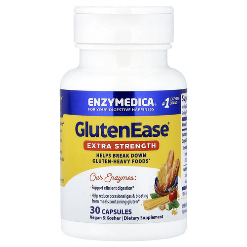 Enzymedica, GlutenEase®, 30 cápsulas