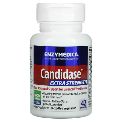 

Enzymedica Candidase Extra Strength 42 Capsules