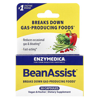 Enzymedica, BeanAssist®, 30 capsule