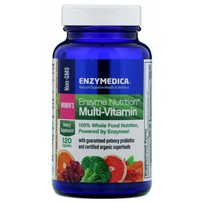 

Enzyme Nutrition, мультивитамины, для женщин, 120 капсул