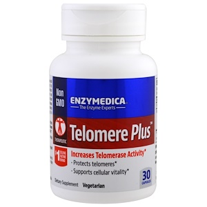Enzymedica, Теломеры плюс, 30 капсул