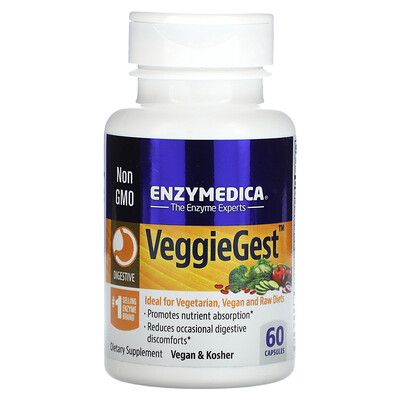 

Enzymedica VeggieGest 60 Capsules