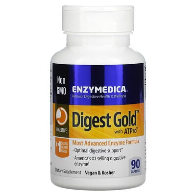 

Enzymedica Digest Gold with ATPro 90 Capsules