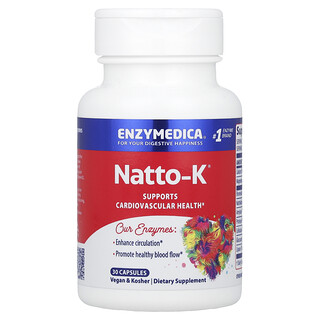 Enzymedica, Natto-K®, 30 капсули