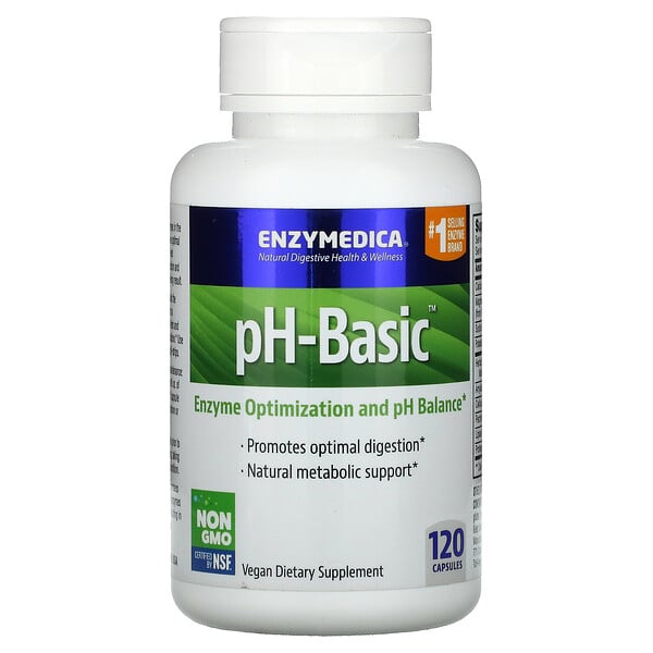 Enzymedica‏, pH-Basic، 120 كبسولة
