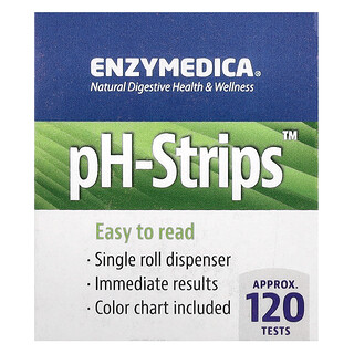 Enzymedica, pH-Strips, ca. 120 Teststreifen