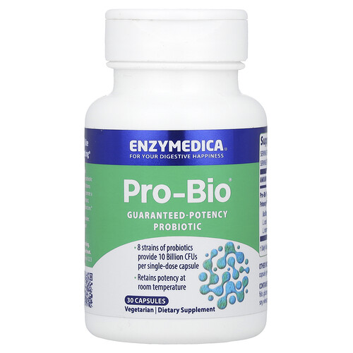 Enzymedica, Pro-Bio®, Probiotika, 30 Kapseln