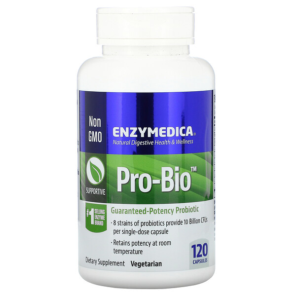 Pro-Bio, Guaranteed Potency Probiotic, 120 Capsules