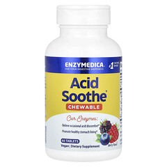 Acid Soothe®, жувальні таблетки, ягідні, 60 таблеток