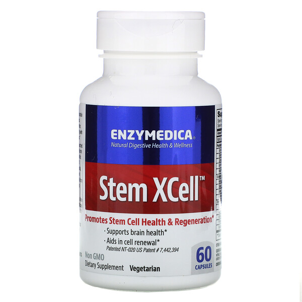 Enzymedica, Stem XCell, 60 cápsulas