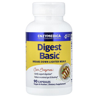 Enzymedica, Digest Basic®, 90 kapszula