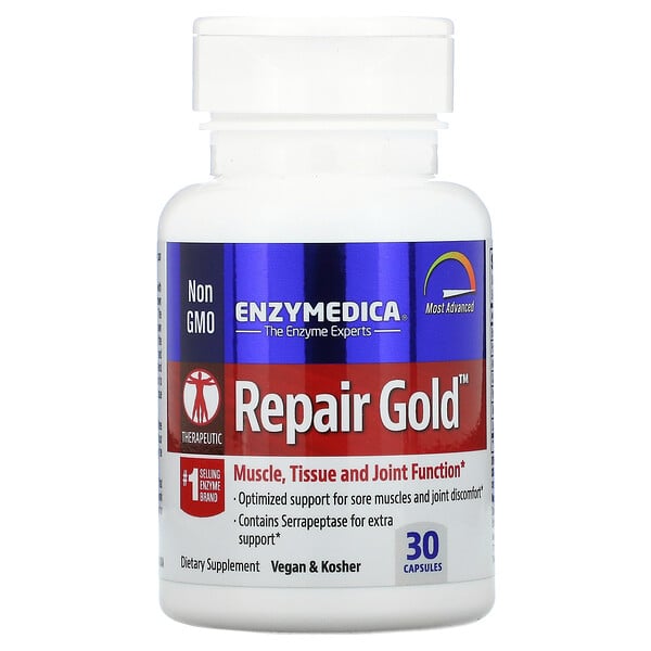 Enzymedica, Repair Gold, 30 cápsulas